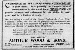 Christmas 1914 advert